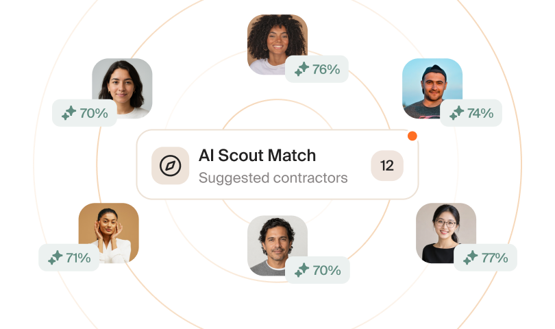 AI Scout Match propose des candidats notés